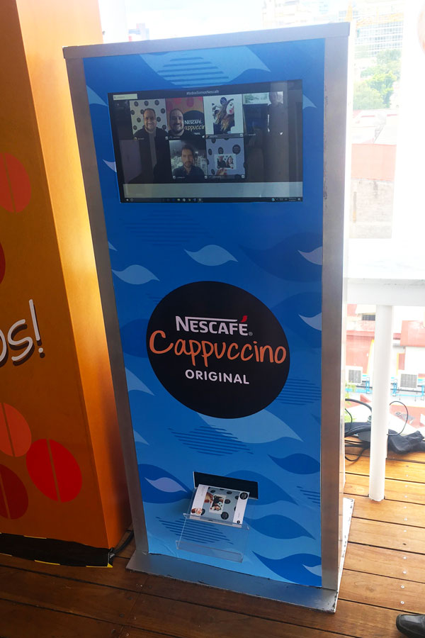 Kiosco Interactivo de fotos para compartir en redes sociales